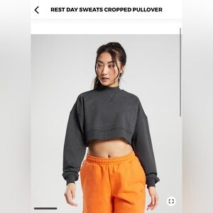 Gymshark Rest Day Cropped Sweater